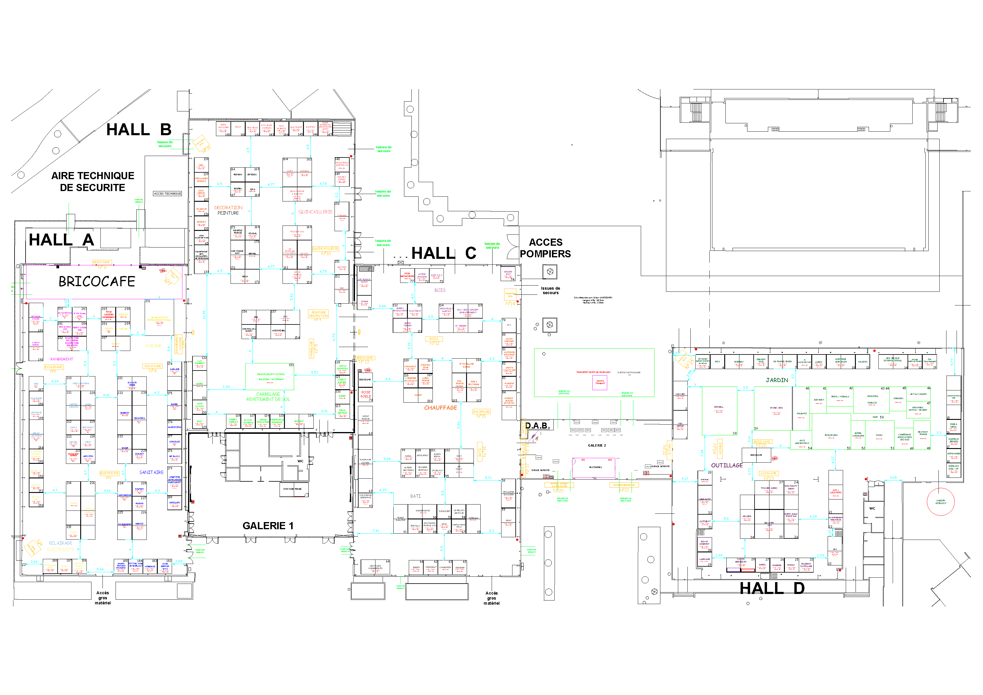 PLAN EXPOSANTS